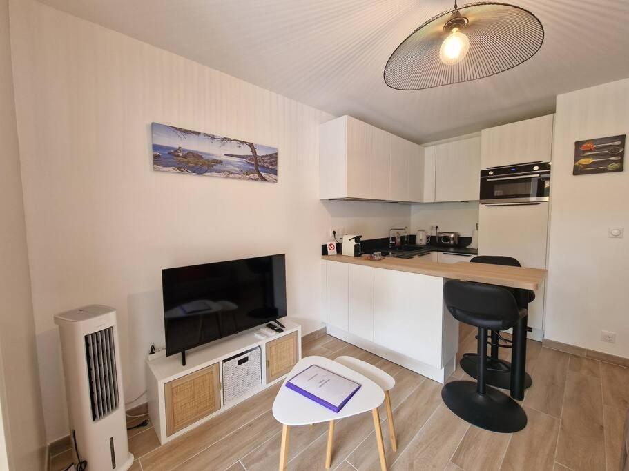 T2 Neuf, Parking Prive,Acces Mer 방돌 외부 사진
